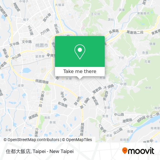 住都大飯店 map