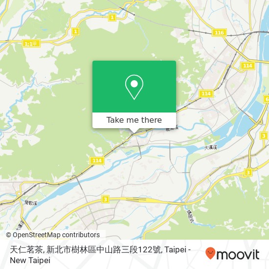 天仁茗茶, 新北市樹林區中山路三段122號 map