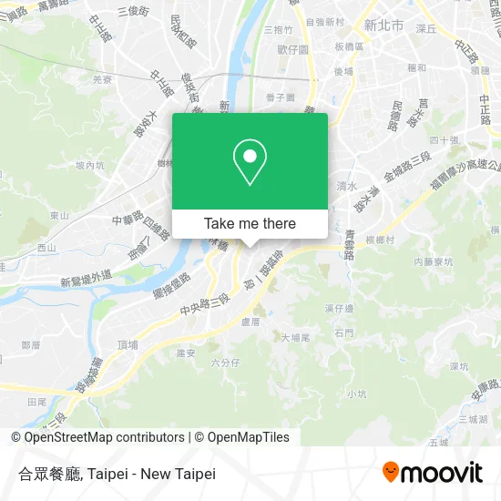 合眾餐廳 map
