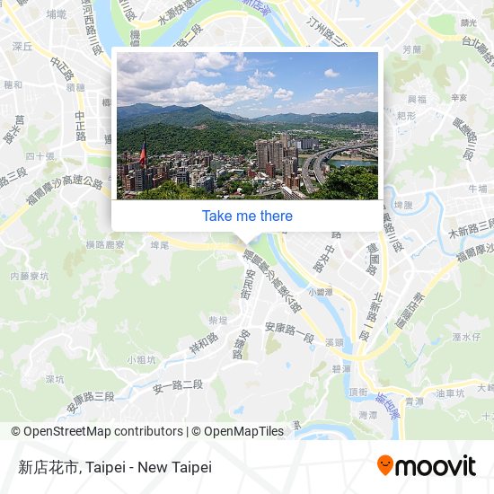 新店花市 map