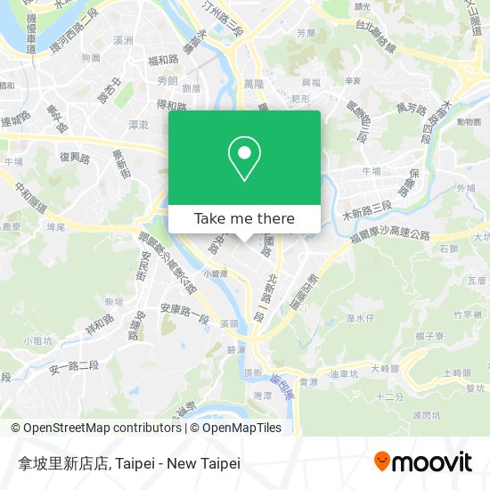 拿坡里新店店 map