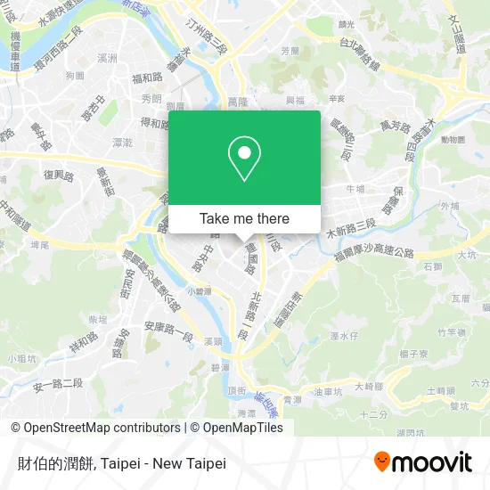 財伯的潤餅地圖
