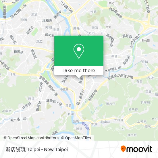 新店饅頭地圖