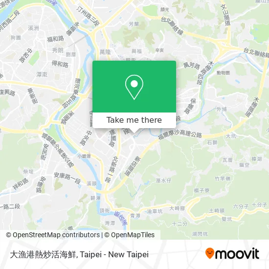 大漁港熱炒活海鮮 map