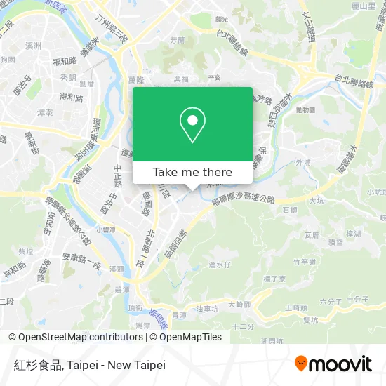 紅杉食品 map
