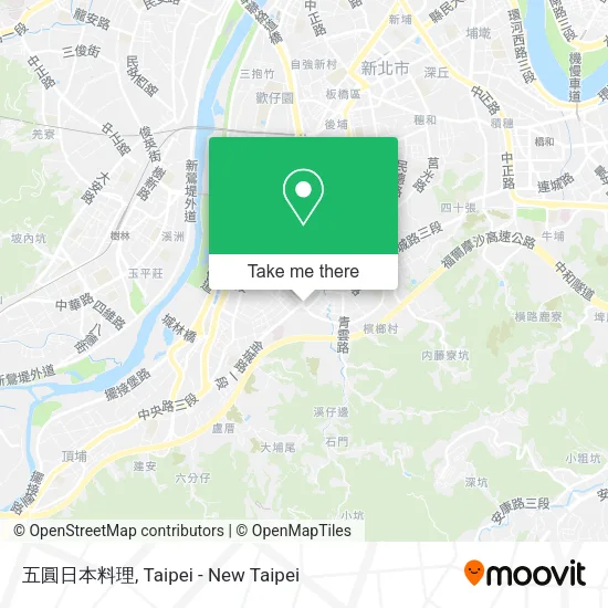 五圓日本料理 map