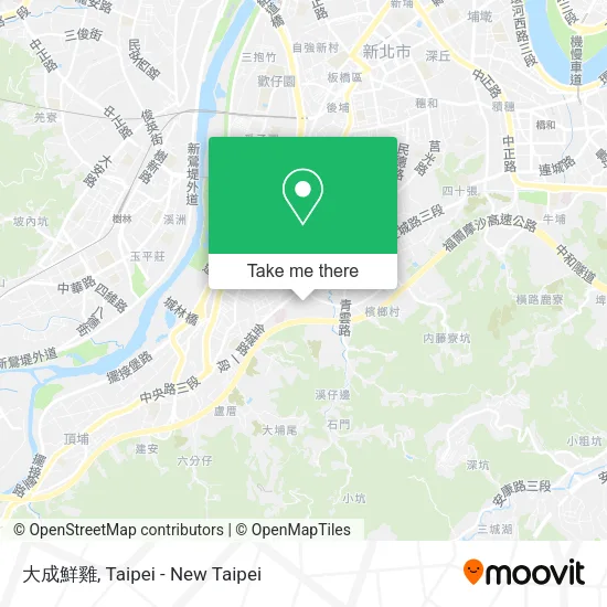 大成鮮雞 map