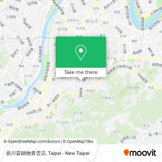 鼎川霖鍋物青雲店 map