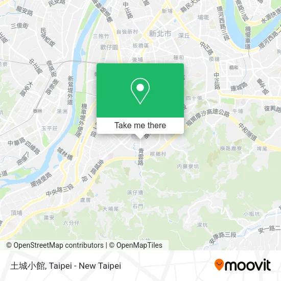 土城小館 map