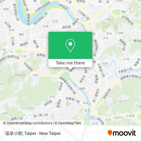 湯泉小館 map