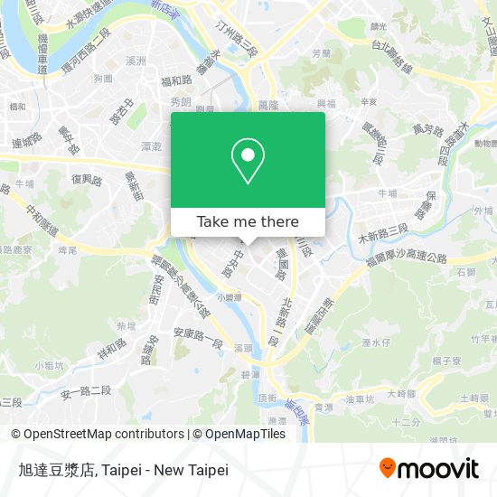 旭達豆漿店 map