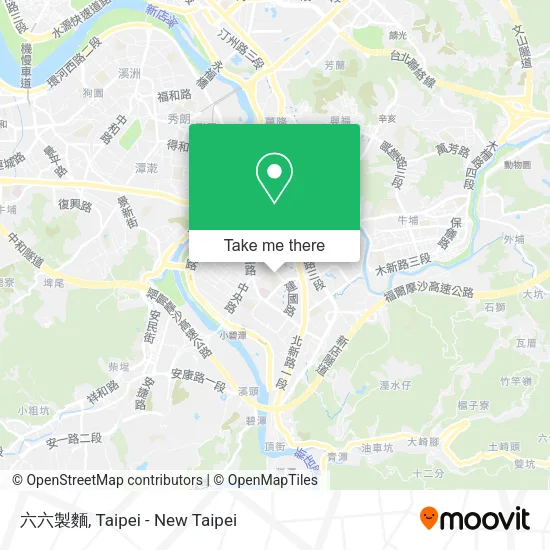 六六製麵 map