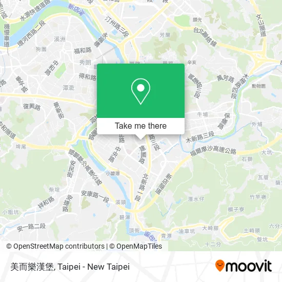 美而樂漢堡地圖