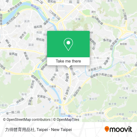 力得體育用品社地圖