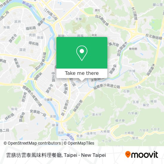 雲膳坊雲泰風味料理餐廳 map