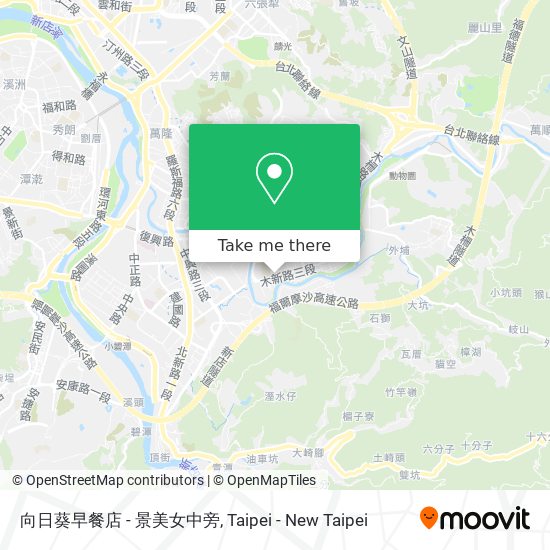 向日葵早餐店 - 景美女中旁 map