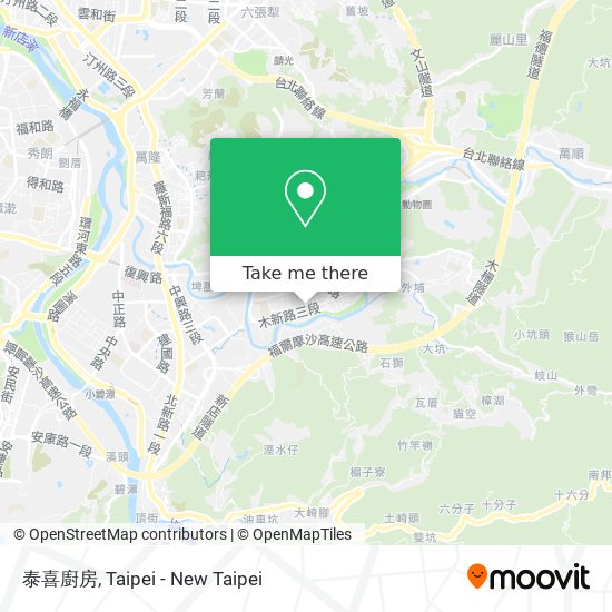 泰喜廚房 map