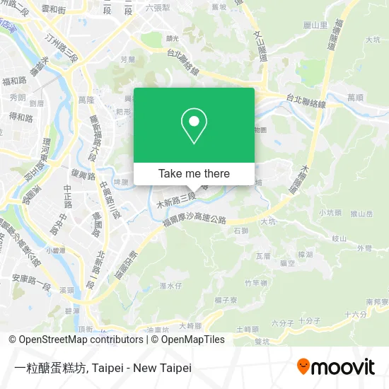 一粒醣蛋糕坊地圖