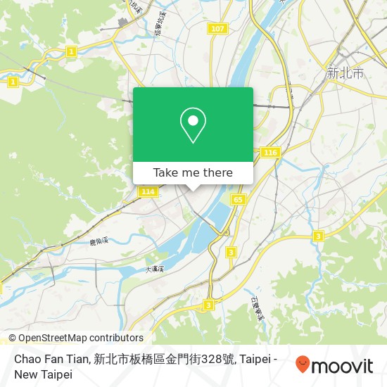 Chao Fan Tian, 新北市板橋區金門街328號 map