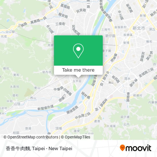 香香牛肉麵 map