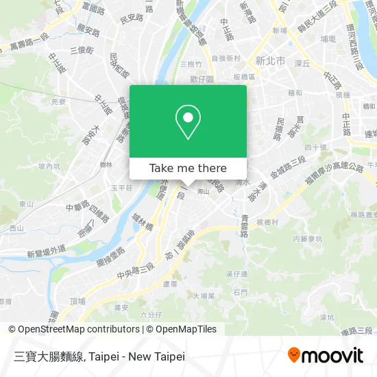 三寶大腸麵線 map