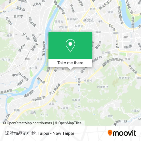 諾雅精品流行館地圖