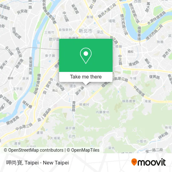 呷尚寶 map