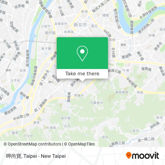 呷尚寶 map