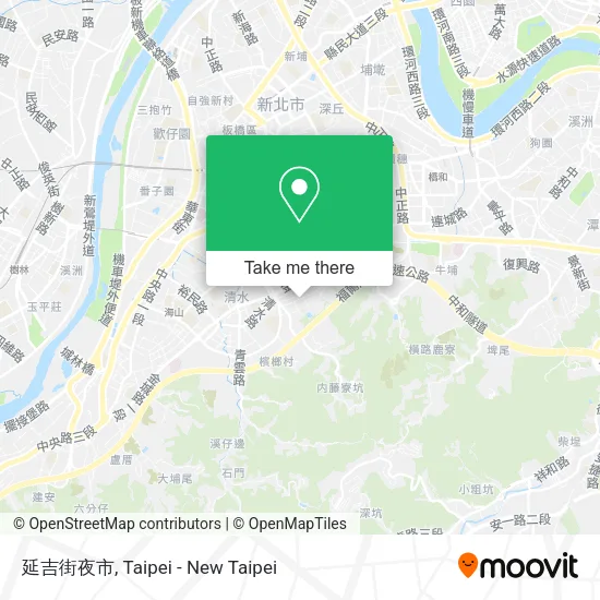 延吉街夜市 map