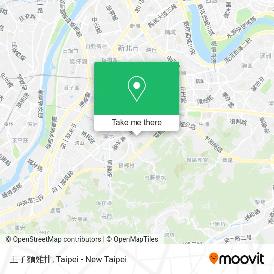 王子麵雞排 map