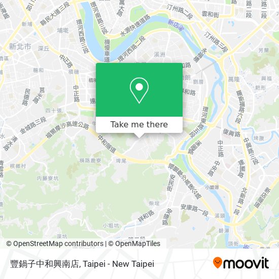 豐鍋子中和興南店 map