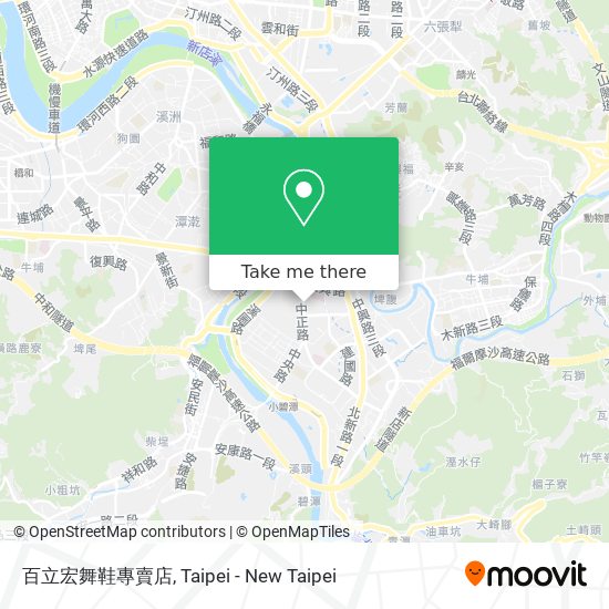 百立宏舞鞋專賣店 map