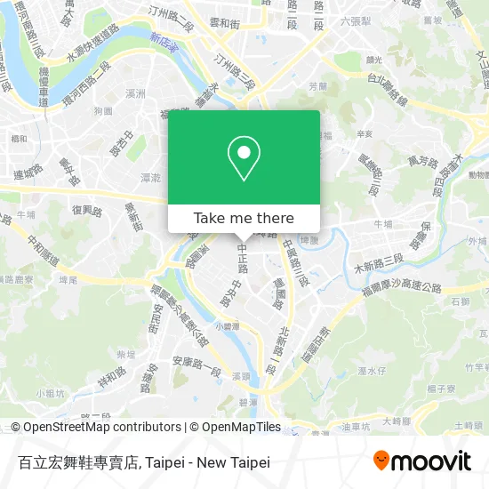 百立宏舞鞋專賣店 map