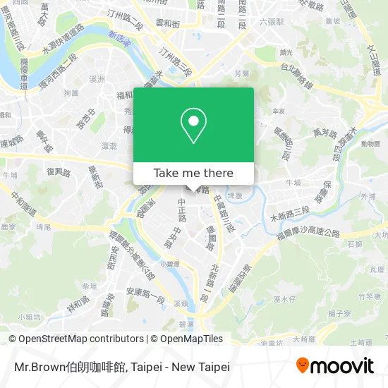 Mr.Brown伯朗咖啡館 map