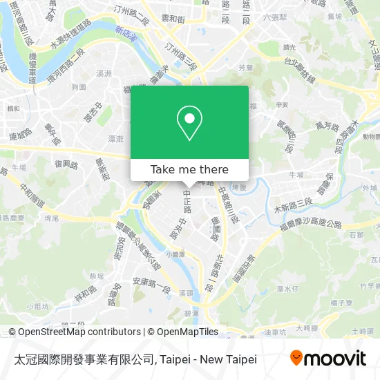 太冠國際開發事業有限公司 map