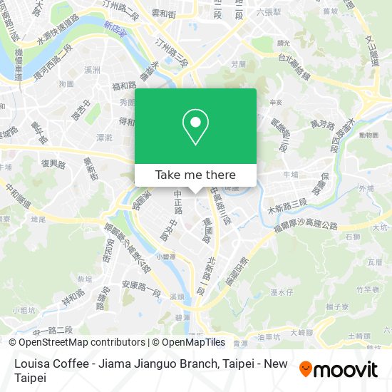 Louisa Coffee - Jiama Jianguo Branch map