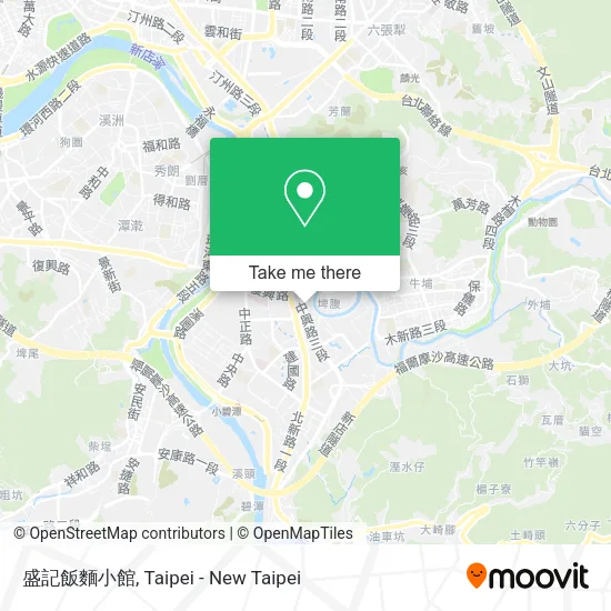盛記飯麵小館地圖