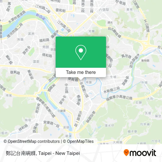 鄭記台南碗粿地圖