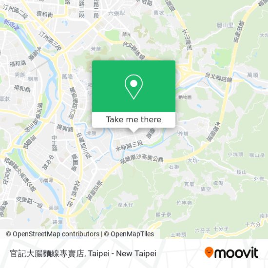 官記大腸麵線專賣店 map