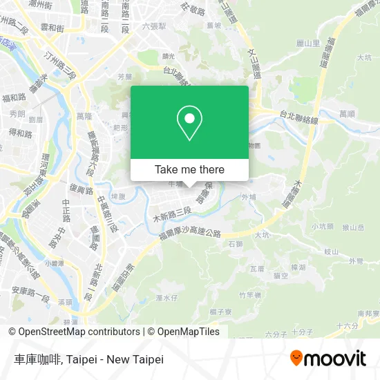 車庫咖啡地圖
