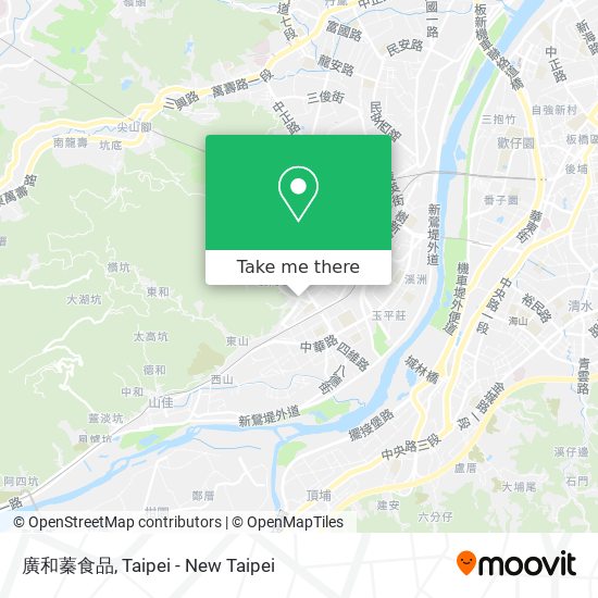 廣和蓁食品地圖