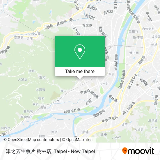 津之芳生魚片 樹林店地圖
