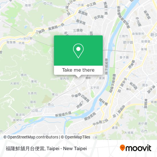 福隆鮮舖月台便當 map