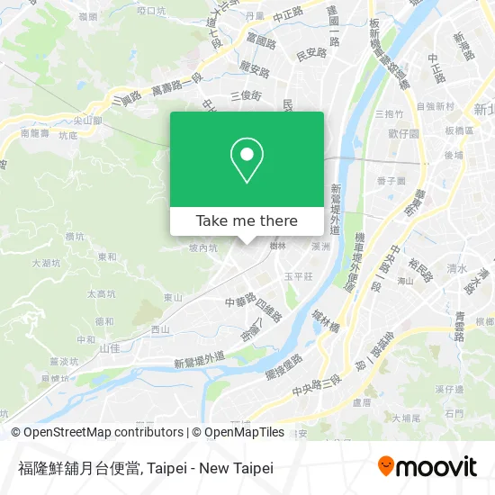 福隆鮮舖月台便當 map