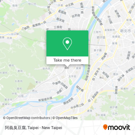 阿義臭豆腐 map