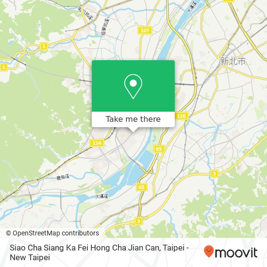 Siao Cha Siang Ka Fei Hong Cha Jian Can, 新北市板橋區溪北路150號 map