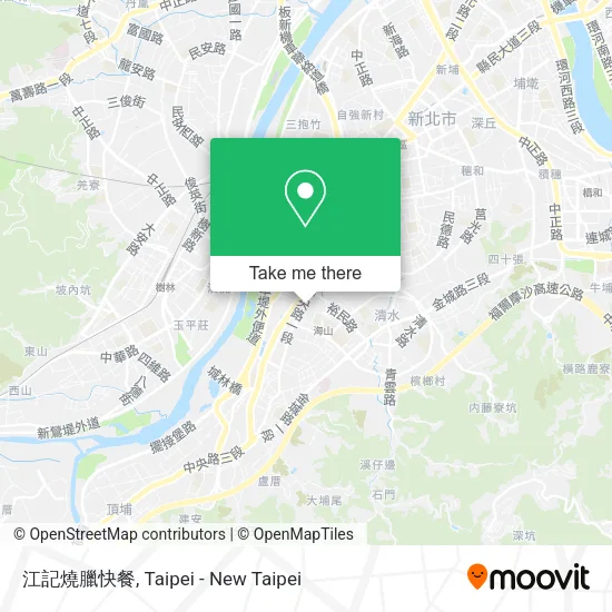 江記燒臘快餐地圖