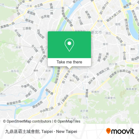 九鼎蒸霸土城會館地圖