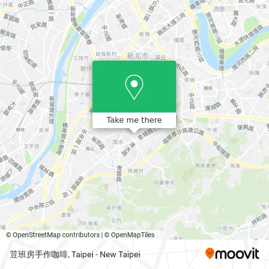 荳班房手作咖啡 map