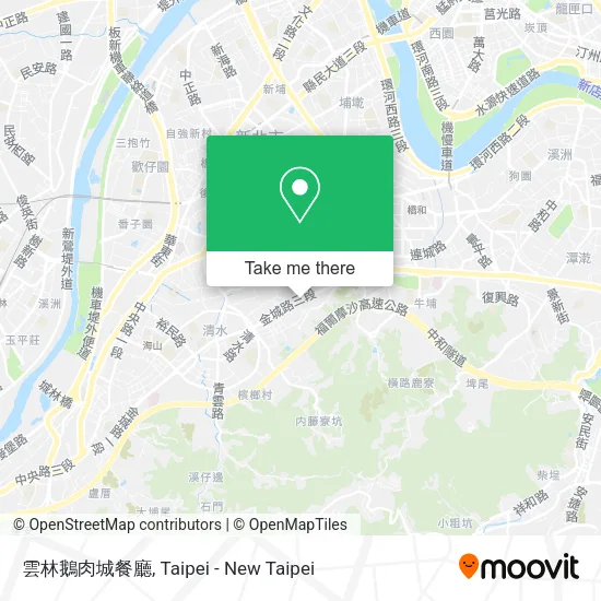 雲林鵝肉城餐廳 map